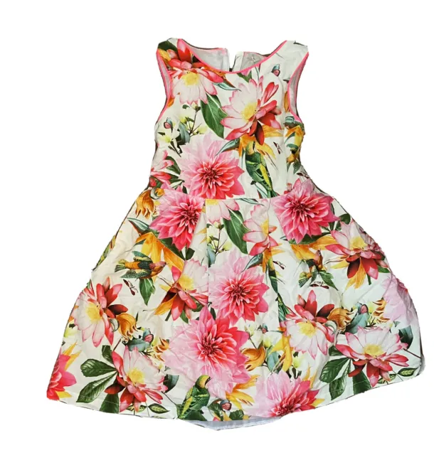 next girls Floral dress Age 8 Years