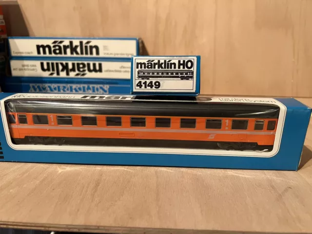 Märklin HO 4149 ÖBB (19-71 011-8) 1. Klasse D-Zug-Wagen “EUROFIMA” Marklin!