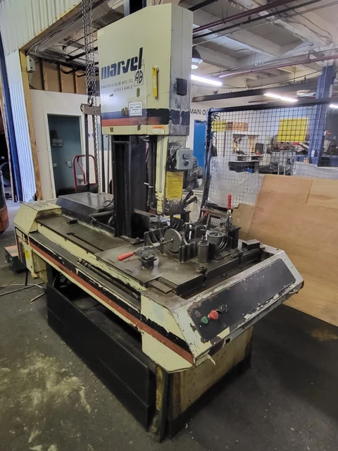 18" X 22" ARMSTRONG MARVEL SERIES 8 MARK II 8.5A VERTICAL/45° angle cut BANDSAW