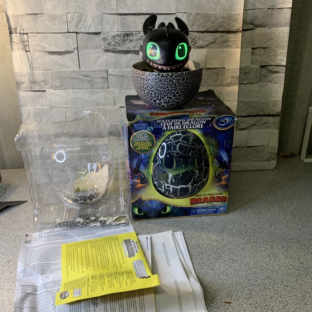 Hatching Baby Toothless TOOTHLESS BABY DREAMWORKS Dragons Hatching Toothless Interactive . £25. ...