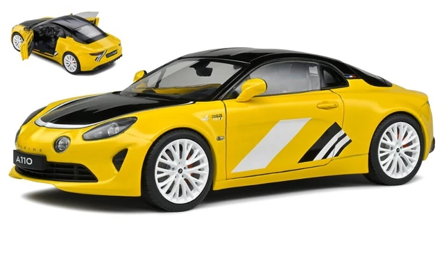 Solido ALPINE A110S TOUR DE CORSE 75 2022 YELLOW 1:18