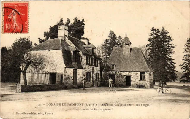 CPA AK Domaine de PAIMPONT Old Chapel called des Forges (357062)
