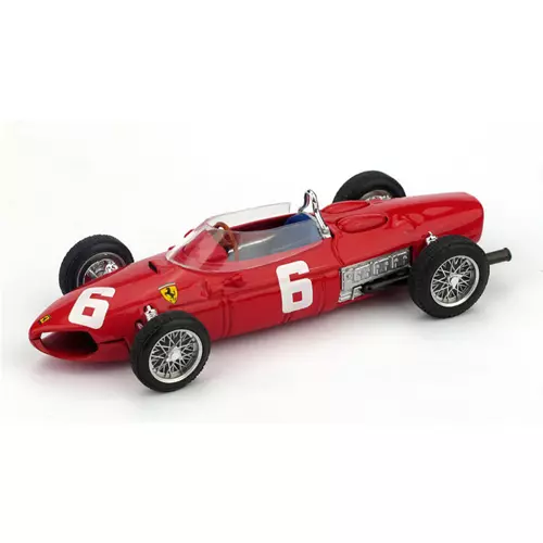 FERRARI 156 F1 R.GINTHER 1961 N.6 DNF ITALY GP 1:43 Brumm Formula 1 Die Cast