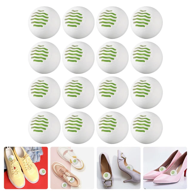 16 bolas ambientadoras de fibra sintética para zapatos