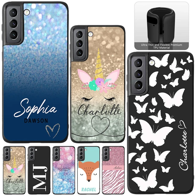 Phone Case For Samsung Galaxy A03S A04 A14 A13 A53 Personalised Name Fancy Cover