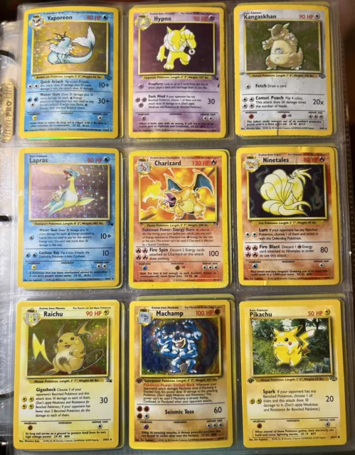 Epic Binder Collection Lot of 900+ Pokemon Cards 51 Pages ONLY VINTAGE 80+ Holos
