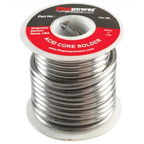 SOLDER, ACID FLUX CORE, 40/60 FPW1423-1108 Brand New!