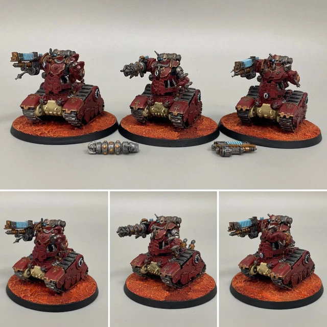 Adeptus Mechanicus - 3 x Kataphron Destroyers - unbemalt - Bemalte un, 35,88