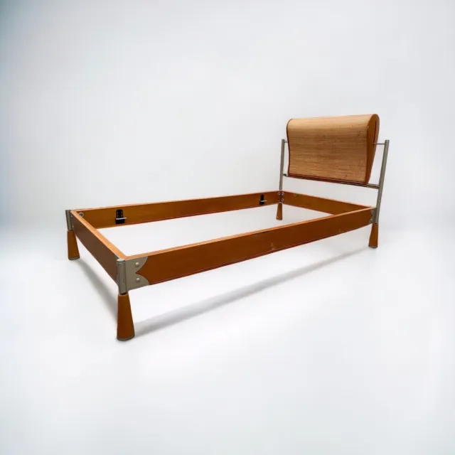 Massimo Scolari Giorgetti Bed Design Vintage Letto In Legno Modernariato