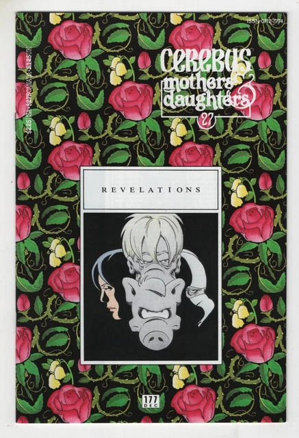 CEREBUS  #177   DAVE SIM   (AARDVARK-VANAHEIM)  VF  or  BETTER!!