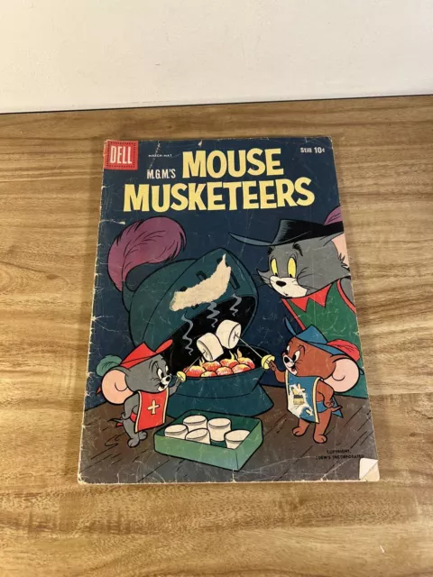 MGM's Mouse Musketeers 17 Dell Comics Silver Age 1959