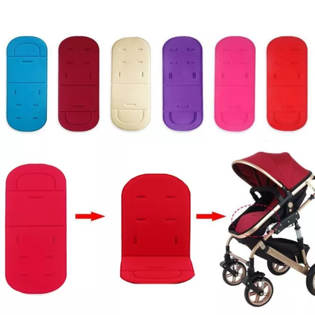 Universal Baby Stroller Soft Cushion Pram Pushchair Car Seat Kids Liner Pad Mat.