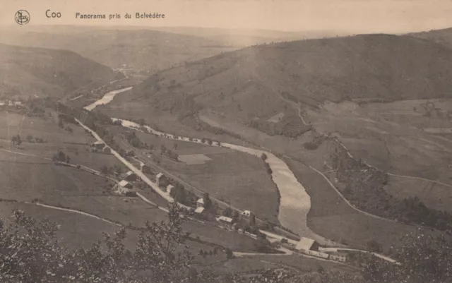 BELGIQUE CASCADE DE COO Province de Liège Carte Postale CPA Unposted #PAD104.F