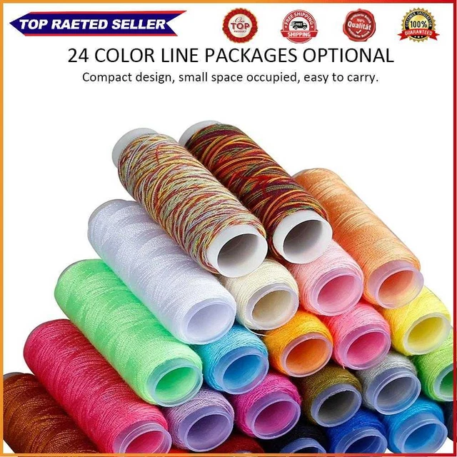 98pcs Multi-function Sewing Box Kit Sets Needles for Hand Quilting Stitching