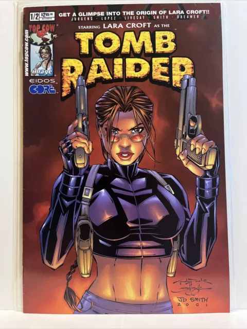 TOMB RAIDER  #1/2 VF (Top Cow) Eidos Core Will Combine Shipping