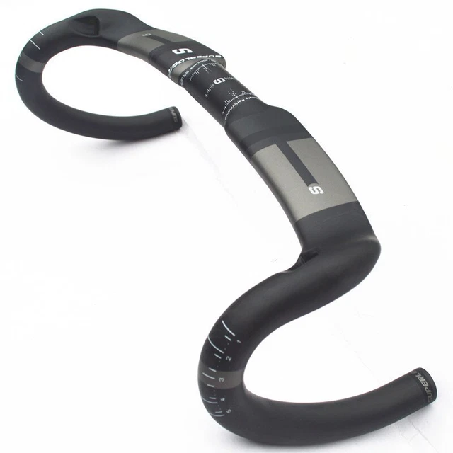 Carbon Bicycle Handlebar Reduce Resistance Inner Routing Bent Bar Bike Parts