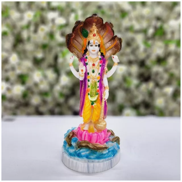 Lord Vishnu Statue Standing Vishnu Idol Narayan Figurine Showpiece Hindu God