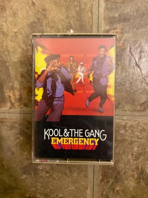 Emergency by Kool & the Gang (Cassette, Oct-1990, De Lite)