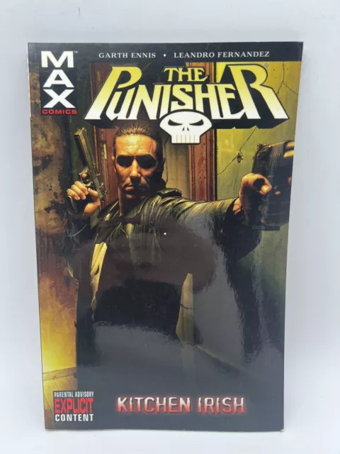 Punisher MAX Volume 2 Graphic Novel Kitchen Irish Marvel, 2004