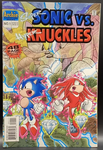 SONIC The HEDGEHOG Comic Book #56 March 1998 SUPER SONIC HYPER