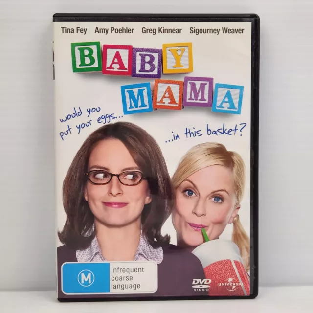 Baby Mama DVD Movie 2008 Tina Fey Amy Poehler Comedy Romance Region 4