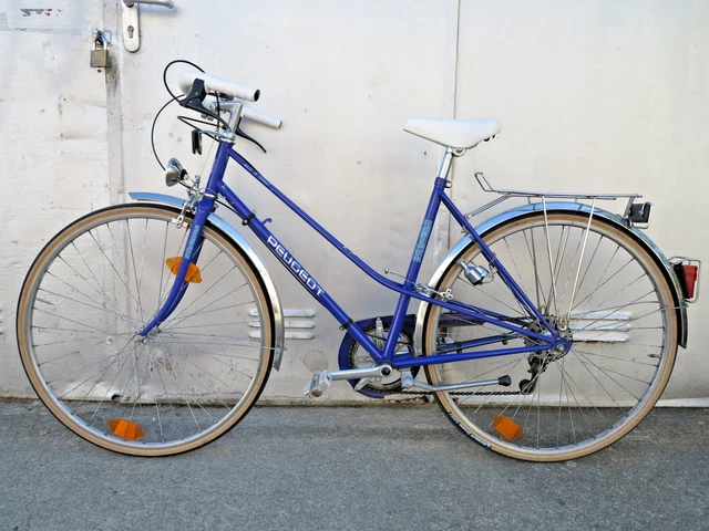 PEUGEOT NICE HLE DAMENRAD DAMEN FAHRRAD RENNRAD VELO CITY BIKE #90s #LILA  EUR 249,99 - PicClick DE