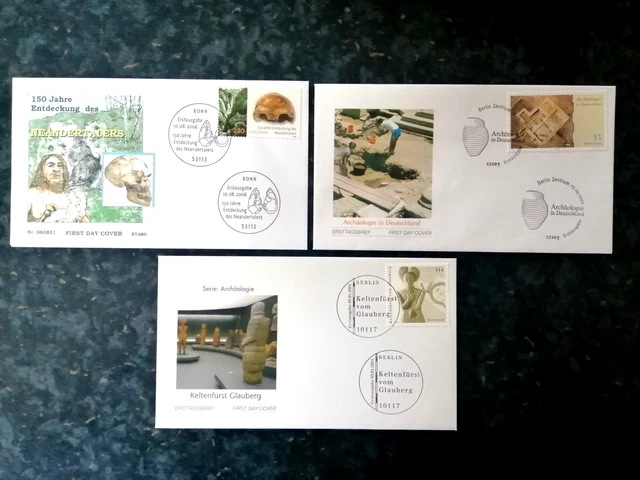 Bund BRD Ersttagsbrief FDC  2006,2002,2005  Nr.2553,Nr.2281,Nr.2436