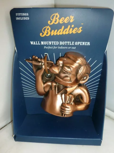 Brand New Beer Buddies Wall Mounted Bottle Opener Dart Player Man Cave,Gift