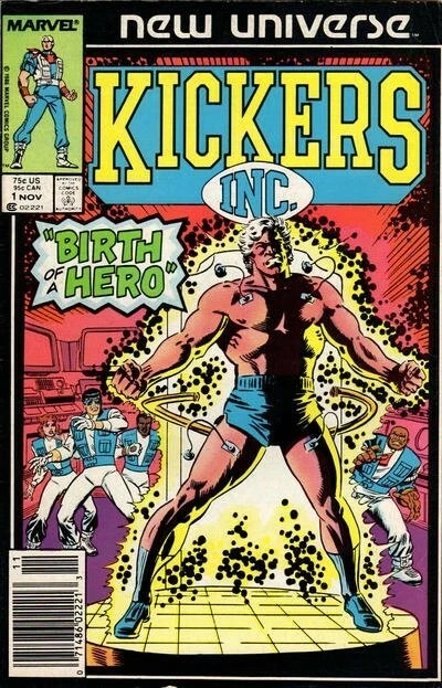 Kickers, Inc. #1 (MARVEL COMICS, 1986, Newsstand Edition)