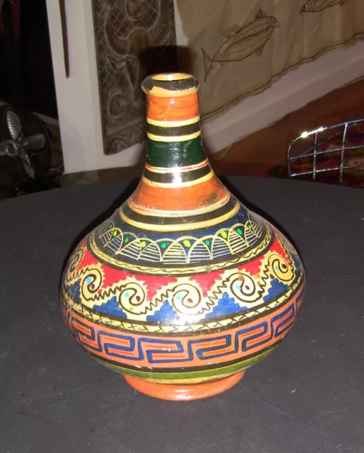 Vintage Mexican Pottery vase 2