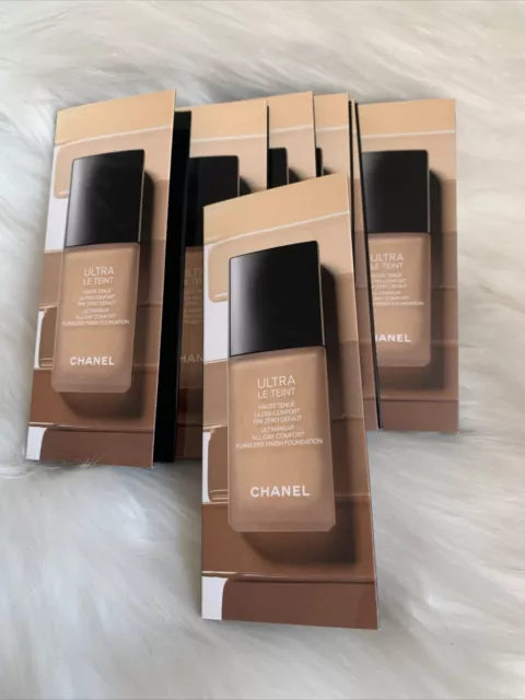 CHANEL ULTRA LE TEINT Flawless Finish Foundation TRY 3 Shades B10, B30,  BR122 $5.99 - PicClick