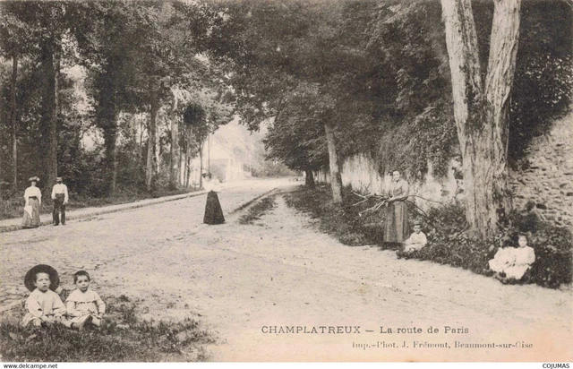 95 - CHAMPLATREUX - S08570 - La Route de Paris - L1