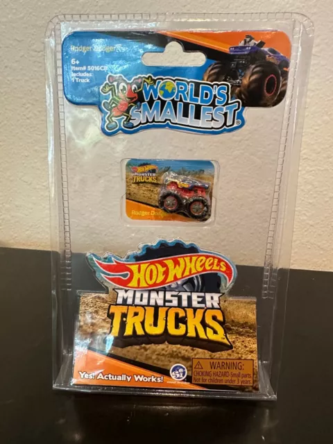 World's Smallest Hot Wheels Monster Trucks