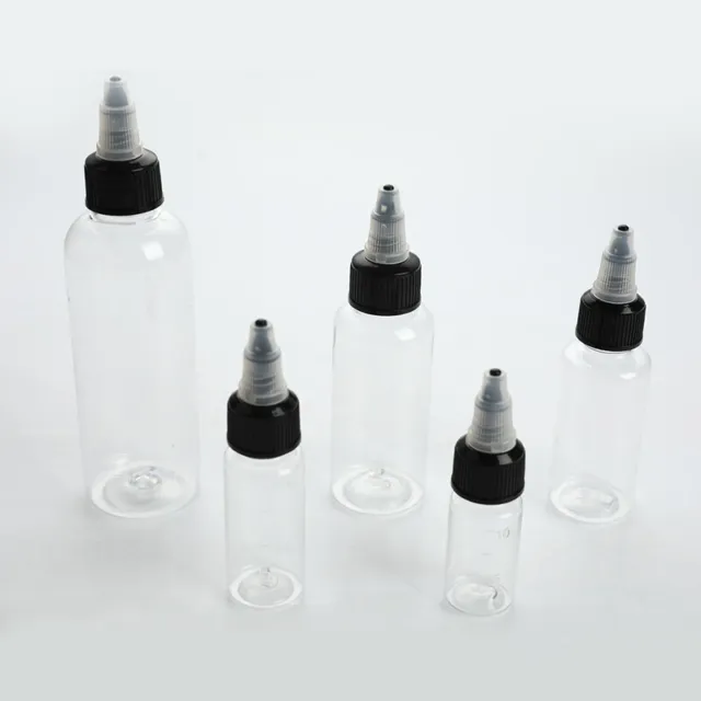 Refillable Bottle Oil Liquid Dropper Bottle Twist Top Cap Pigment Ink Contain'HY 3