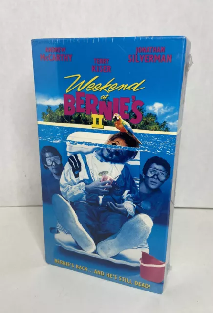 Weekend At Bernie's 2 VHS SEALED Awesome Condition Great Movie