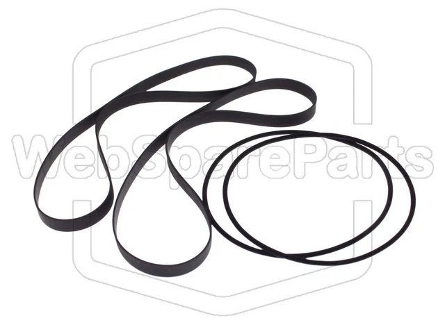 Courroie De Rechange Premium Pour Platine Technics SL-210 - Entraînement Fiable Et Silencieux Pour Vinyles
