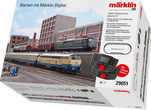 29051 MÄRKLIN H0 Bilder-LEERKARTON/Sammler Box ohne Inhalt/Empty Box ...