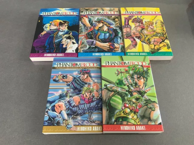 jojo's bizarre adventure phantom blood Tomes 1,2,3,4,5 comme neuf