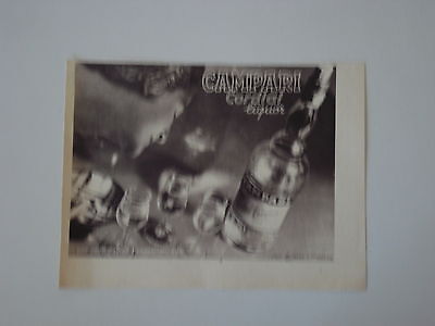 advertising Pubblicità 1946 CORDIAL CAMPARI LIQUOR