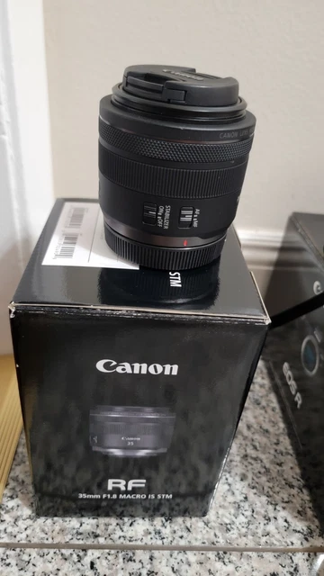 CANON RF 35MM f/1.8 Macro IS STM Lens Camera Mirrorless RF