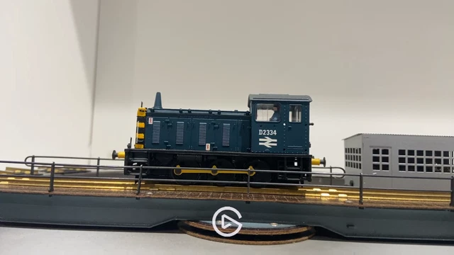 BACHMANN BRANCHLINE 31-336 Class 04 Shunter D2334 BR Blue Livery with ...