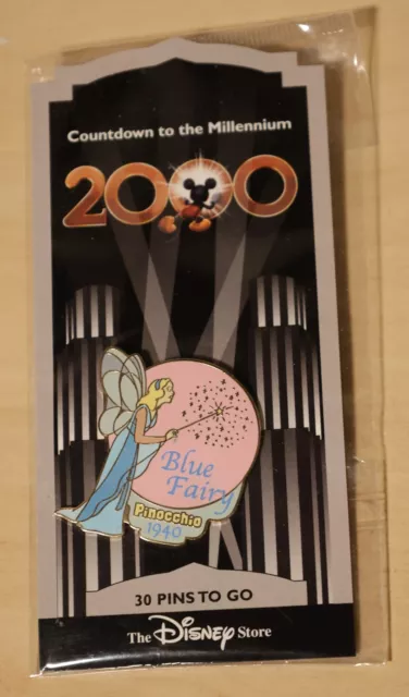 Disney Countdown to the Millennium #31 PINOCCHIO BLUE FAIRY Pin NIP