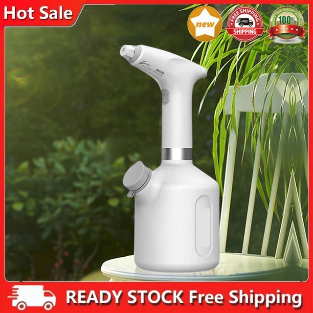 Elektrische Gießkanne, 2000 mAh, Auto-Garten-Sprühflasche (neues 900 ml reines W