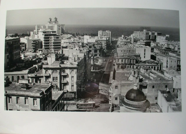 Havana Cuba Trolley Vintage Streetcar Habana 8x10 Photo Reprint