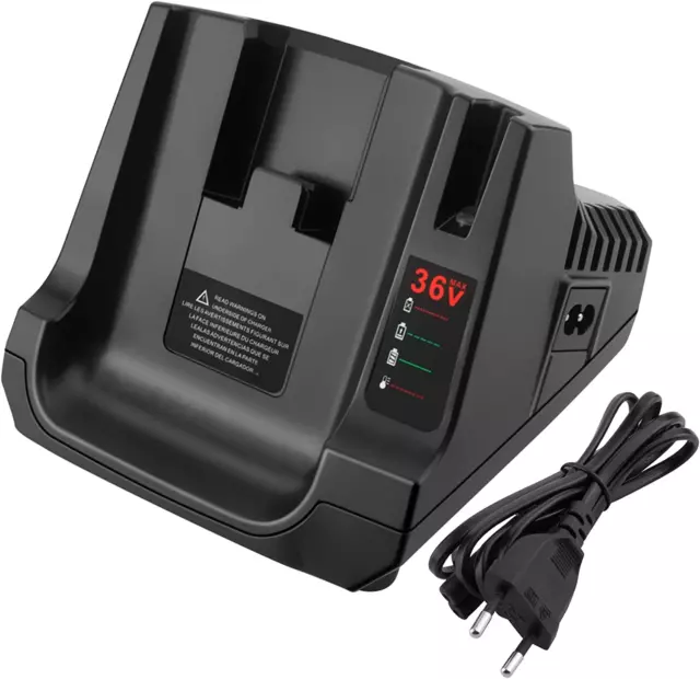 BDC2A36 / LCS36 Chargeur De Remplacement Compatible Avec Black Decker 36V/40V