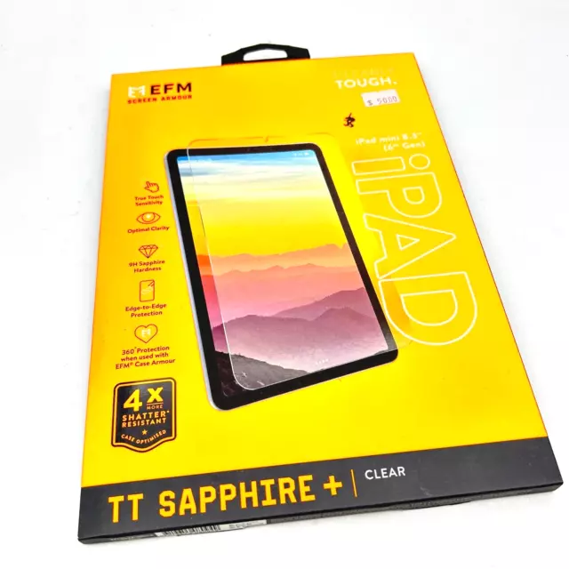 EFM True Touch Sapphire+ Screen Armour for iPad mini 8.3-inch (6th Gen)