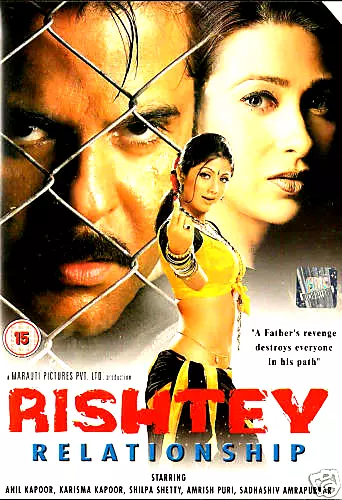 Rishtey - Anil Kapoor, Karishma Kapoor - Neuf Bollywood DVD -anglais sous-Titres