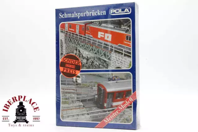 1:87 POLA 807 Meister Modell Schmalspurbrücken Puentes de vía H0 escala ho 00