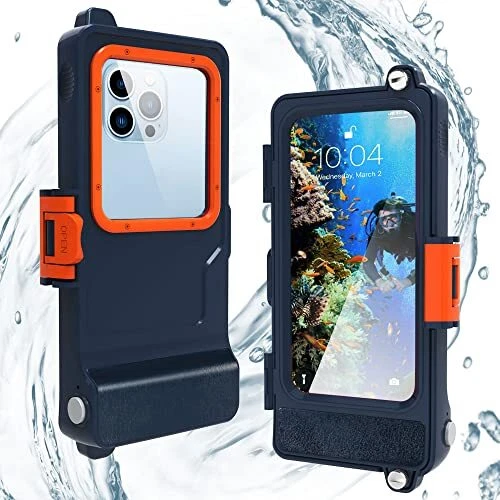 CMWWYFC Snorkeling CaseDiving Cases for iPhone 13/13 Max/12/12 Max Surfing Sw...