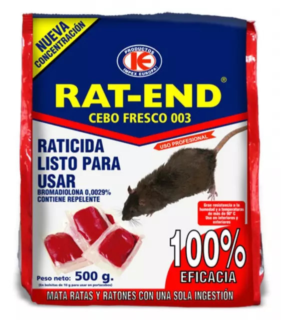 Rat End Cebo Fresco - 500 gr